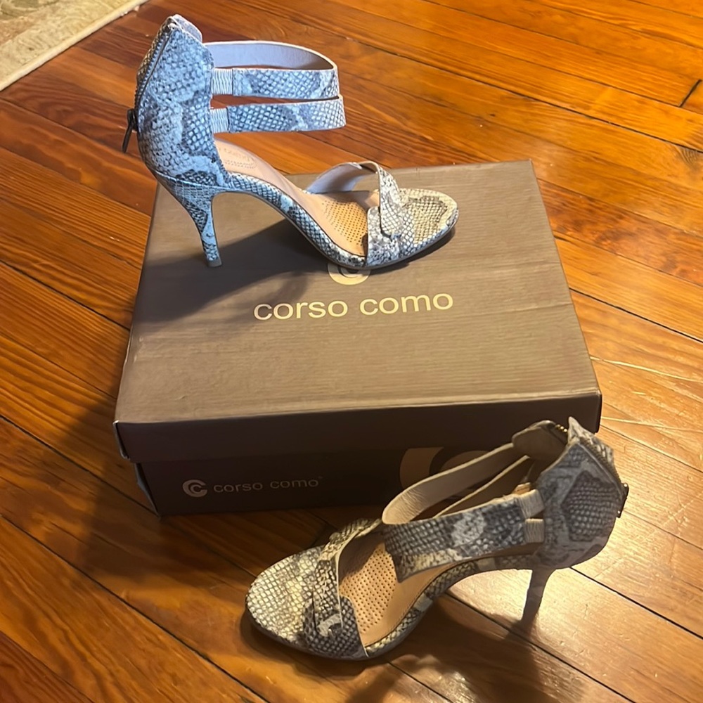 Vintage snake heels